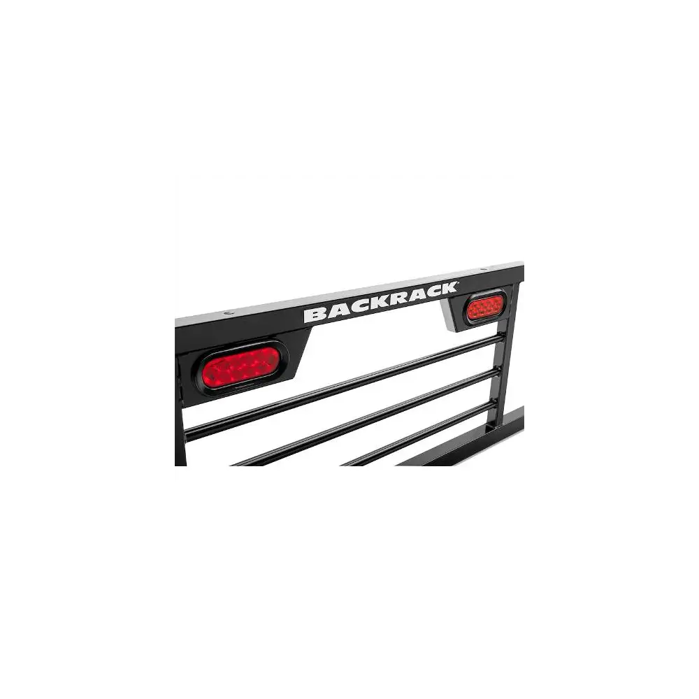 Horizontal Bar SRL Headache Rack - Black - BACSRL700
